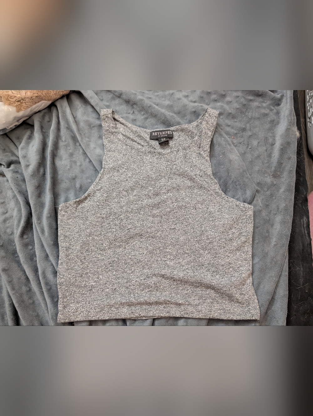 Grey Revamped Tank Size Small